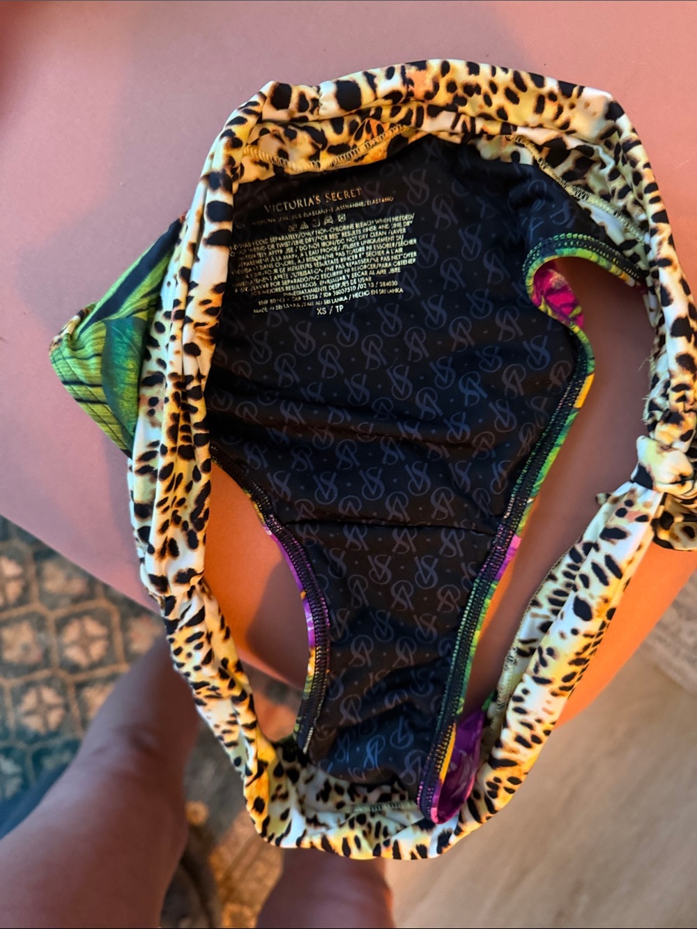 Y2K RARE VICTORIAS SECRET EMBELLISHED BIKINI XS - Picture 3 of 5
